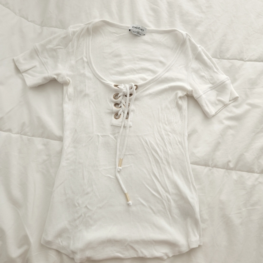 Bebe rib top size M